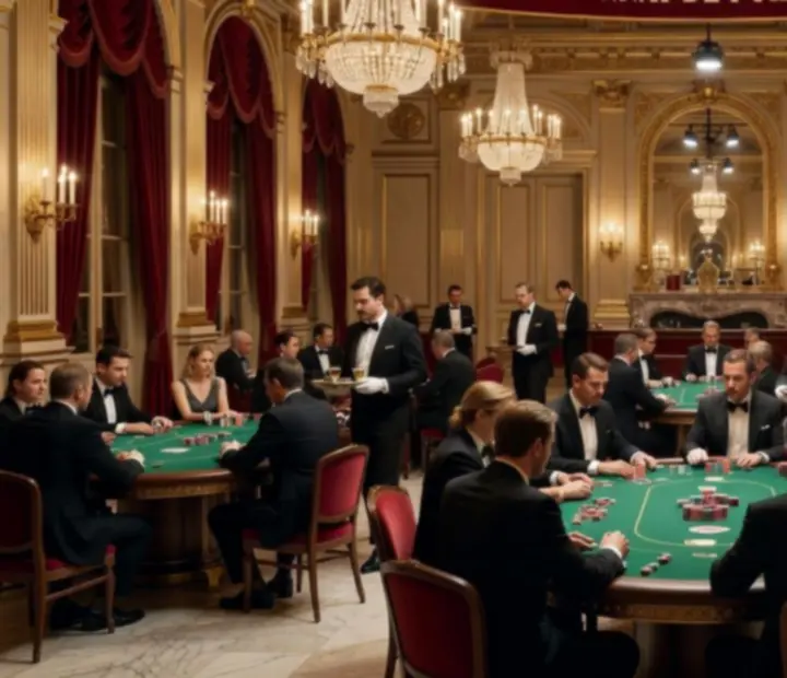 Salle d'événement exécutive dans un casino français